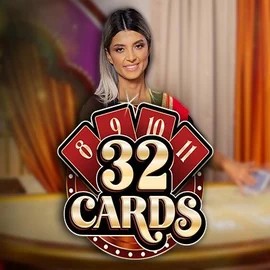 32 Cards casino game by Ezugi – featured logo at LolaJack Casino