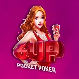Logo of 6 Up Pocket Poker from FlipLuck at LolaJack Casino