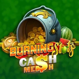 Burning Slots Cash Mesh slot logo by BF Games at LolaJack CasinoBurning Slots Cash Mesh