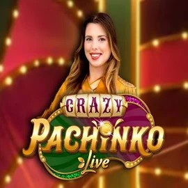 Official Live Casino logo: Crazy Pachinko by Evolution at LolaJack Casino