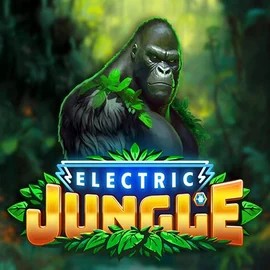 Electric Jungle logo by Atomic Slot Lab at LolaJack CasinoElectric Jungle