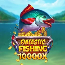Fintastic Fishing slot logo by Foxium at LolaJack CasinoFintastic Fishing
