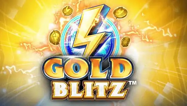 Gold Blitz logo by Fortune Factory Studios at LolaJack CasinoGold Blitz