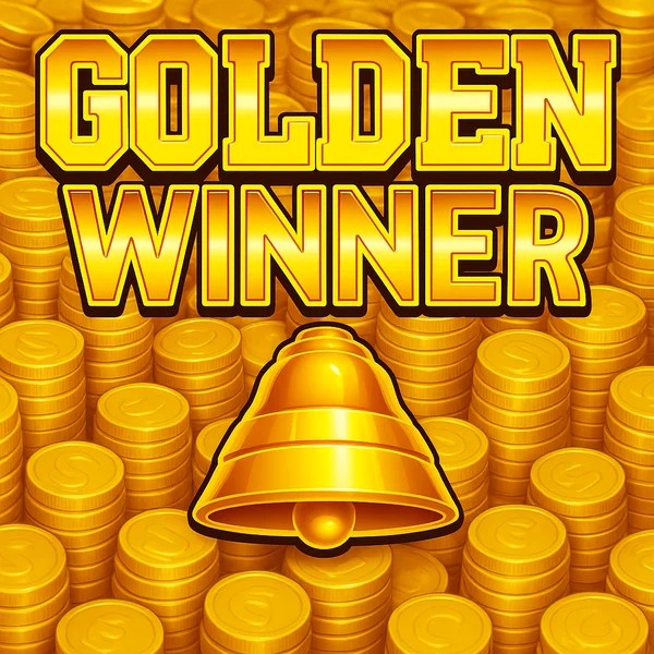 Golden Winner logo by Inspired Gaming at LolaJack Casino