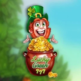 Lucky Green slot logo by betiXon at LolaJack CasinoLucky Green