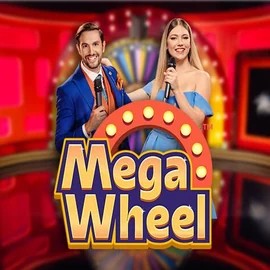 Mega Wheel logo by Pragmatic Play LolaJack Casino