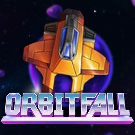 Logo of Orbitfall from ELK Studios at LolaJack Casino