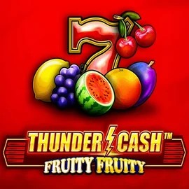 Thunder Cash Fruity Fruity slot visual from Novomatic available on lolajackcasinoo.fr
