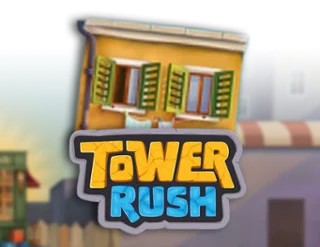 Logo of Tower Rush from Galaxsys at LolaJack Casino